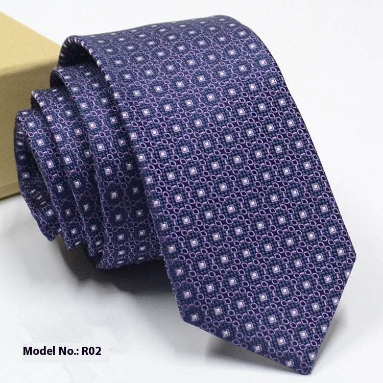 Fashion Exquisite Jacquard Tie Wedding Groom | Orazek UK Ltd