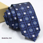 Fashion Exquisite Jacquard Tie Wedding Groom | Orazek UK Ltd