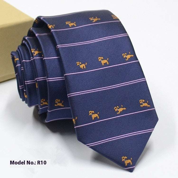 Fashion Exquisite Jacquard Tie Wedding Groom | Orazek UK Ltd