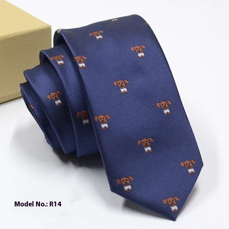 Fashion Exquisite Jacquard Tie Wedding Groom | Orazek UK Ltd