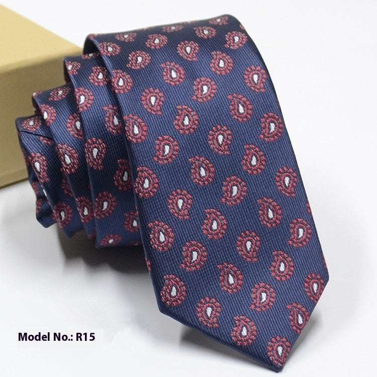 Fashion Exquisite Jacquard Tie Wedding Groom | Orazek UK Ltd