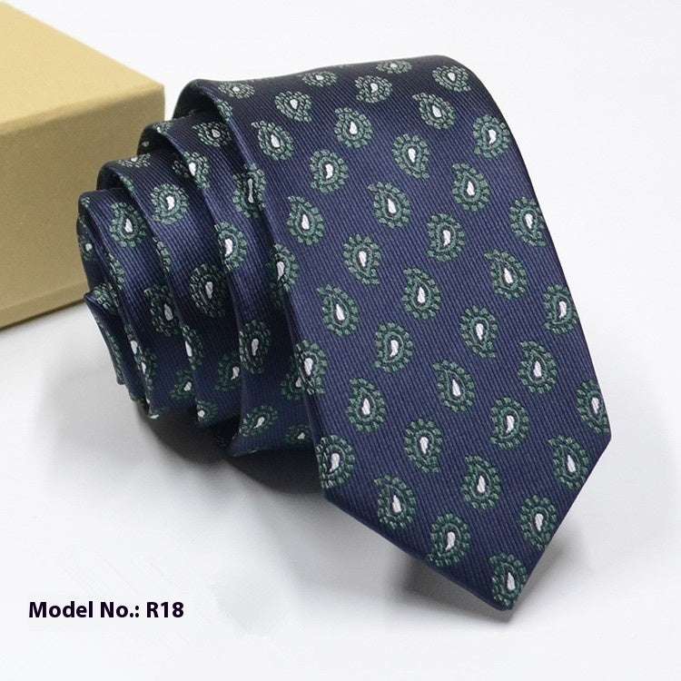 Fashion Exquisite Jacquard Tie Wedding Groom | Orazek UK Ltd
