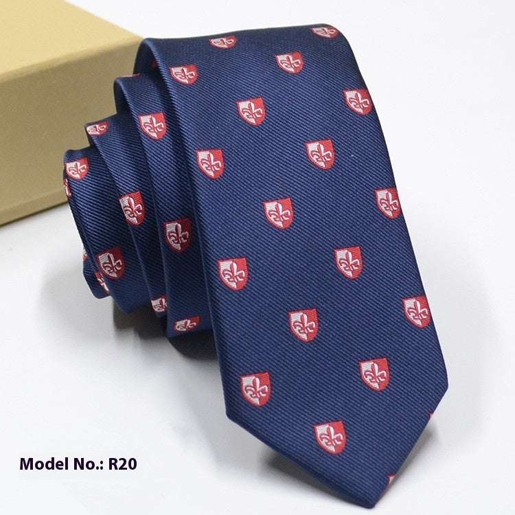 Fashion Exquisite Jacquard Tie Wedding Groom | Orazek UK Ltd