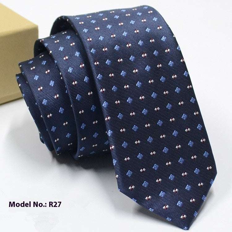 Fashion Exquisite Jacquard Tie Wedding Groom | Orazek UK Ltd