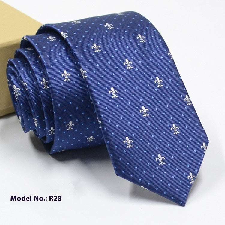 Fashion Exquisite Jacquard Tie Wedding Groom | Orazek UK Ltd