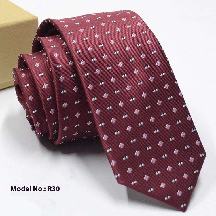 Fashion Exquisite Jacquard Tie Wedding Groom | Orazek UK Ltd
