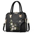 Fashion Flowers Embroidered Handbag Women Shoulder Messenger Bags | Orazek UK Ltd