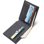 Fashion Men Wallets Mens Wallet with Coin Bag Zipper Small Money Purses New Design Dollar Slim Purse Money Clip Wallet | Orazek UK Ltd