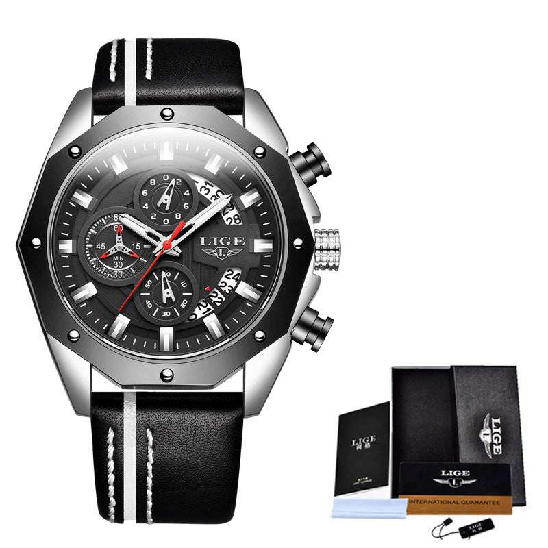 Fashion Mens Watches Top Brand Luxury Silicone Sport Watch Men Quartz Date Clock Waterproof Wristwatch Chronograph | Orazek UK Ltd
