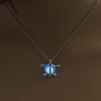 Fashion Moon Natural Glowing Stone Healing Necklace Women Gift Charm Luminous Pendant Necklace Jewelry | Orazek UK Ltd