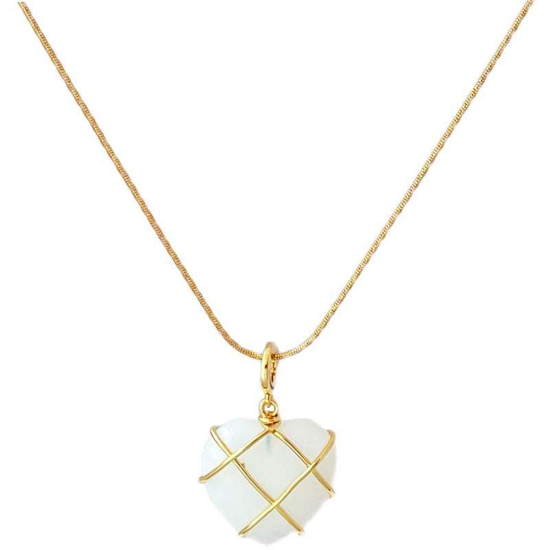 Fashion Moonstone Necklace For Disney Princess Love Girl Necklace Novelty Jewelry | Orazek UK Ltd