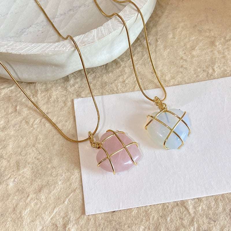 Fashion Moonstone Necklace For Disney Princess Love Girl Necklace Novelty Jewelry | Orazek UK Ltd
