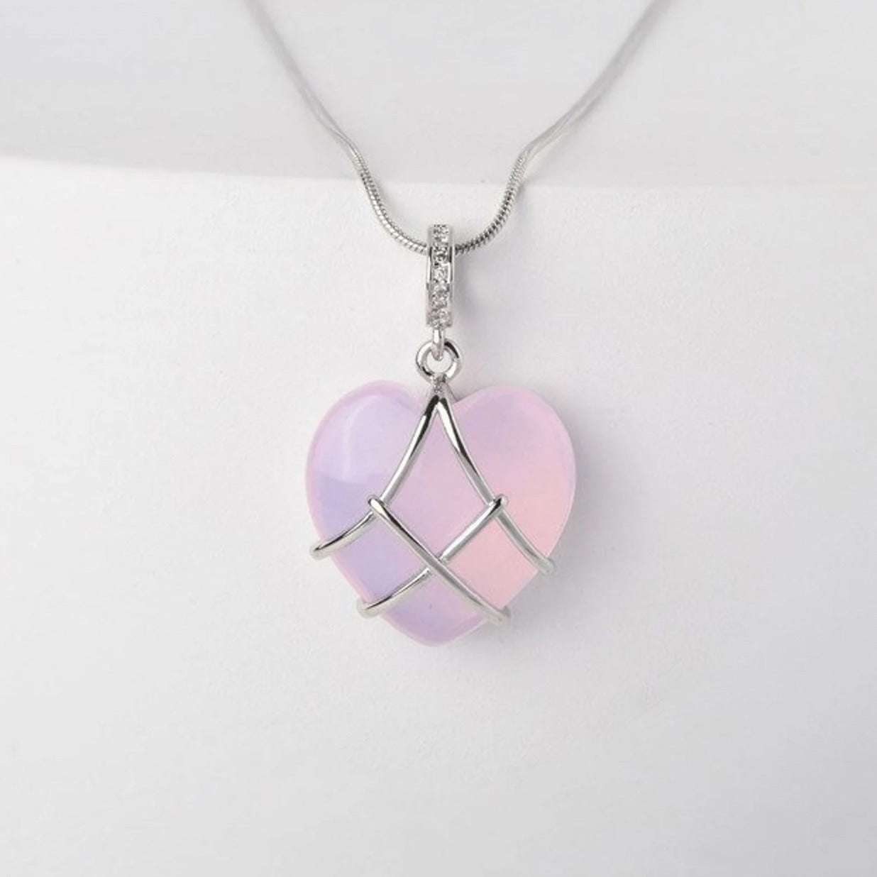 Fashion Moonstone Necklace For Disney Princess Love Girl Necklace Novelty Jewelry | Orazek UK Ltd