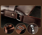 Fashion PU Leather Men Messenger Bags | Orazek UK Ltd