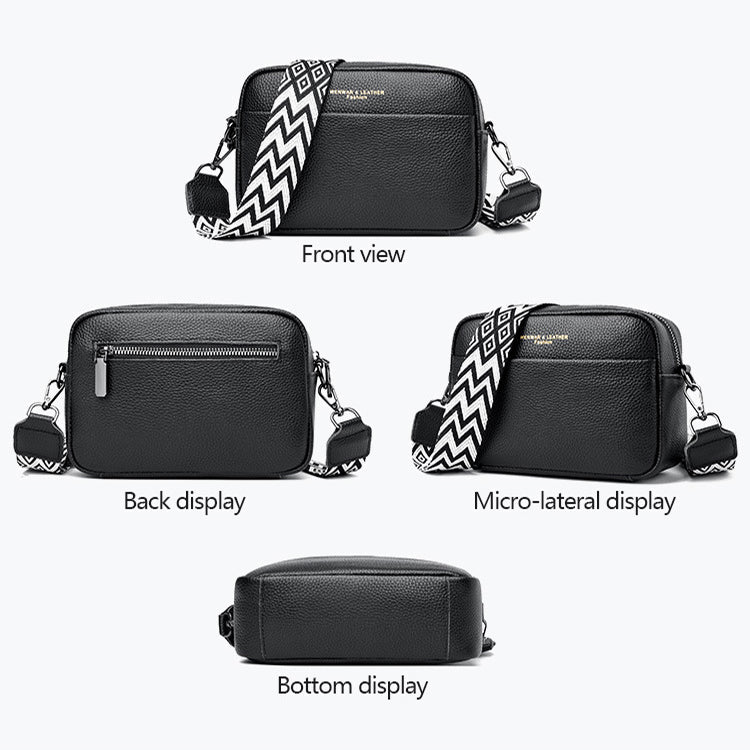 Fashion Shoulder Crossbody Bags With Rhombus Embroidered Wide Shoulder Strap Cute Small Square Bag Women | Orazek UK Ltd