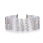 Fashion Women Full Crystal Rhinestone Choker Necklace Wedding Jewelry Chokers Necklaces For Women | Orazek UK Ltd