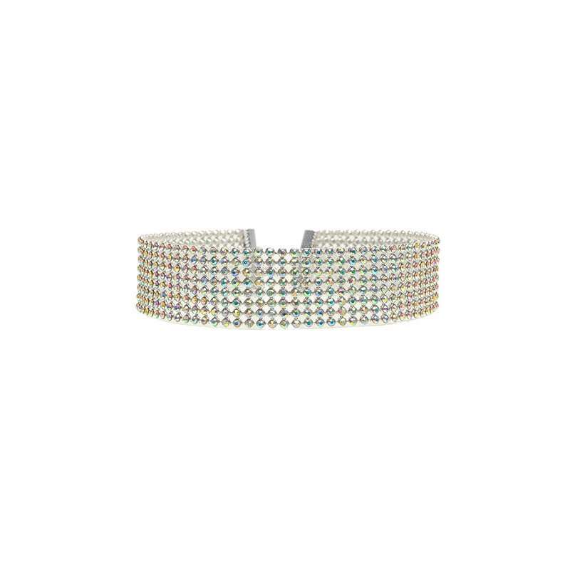 Fashion Women Full Crystal Rhinestone Choker Necklace Wedding Jewelry Chokers Necklaces For Women | Orazek UK Ltd