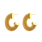 Fashionable Elegant Statement Stainless Steel Earrings Jewellery | Orazek UK Ltd