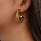 Fashionable Elegant Statement Stainless Steel Earrings Jewellery | Orazek UK Ltd