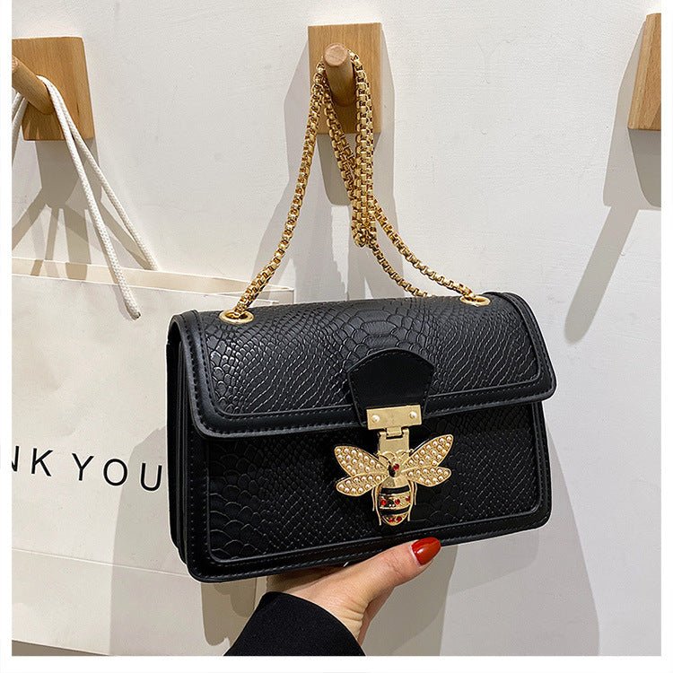 Fashionable Stylish Chain Shoulder Trendy Retro Messenger Bag | Orazek UK Ltd