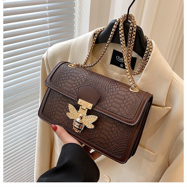 Fashionable Stylish Chain Shoulder Trendy Retro Messenger Bag | Orazek UK Ltd