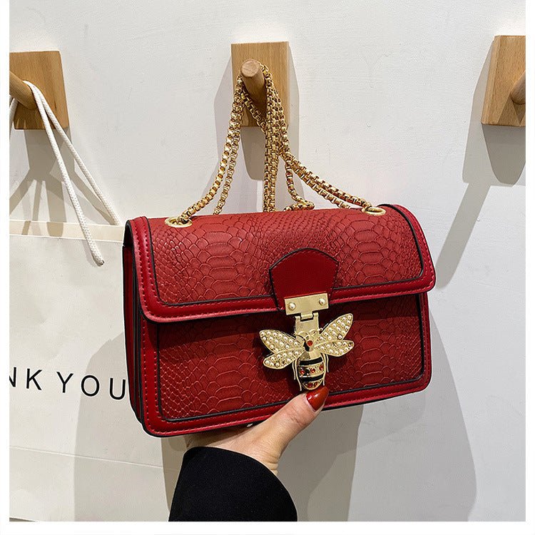 Fashionable Stylish Chain Shoulder Trendy Retro Messenger Bag | Orazek UK Ltd