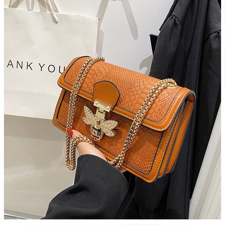 Fashionable Stylish Chain Shoulder Trendy Retro Messenger Bag | Orazek UK Ltd