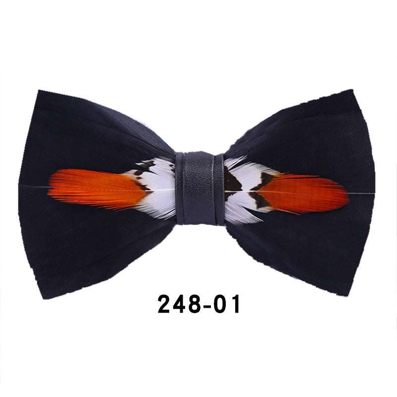 Feather Bow Tie Bow Tie | Orazek UK Ltd