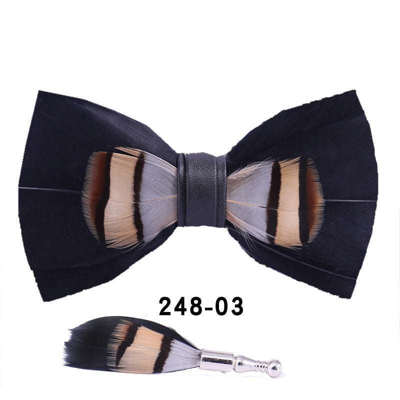 Feather Bow Tie Bow Tie | Orazek UK Ltd