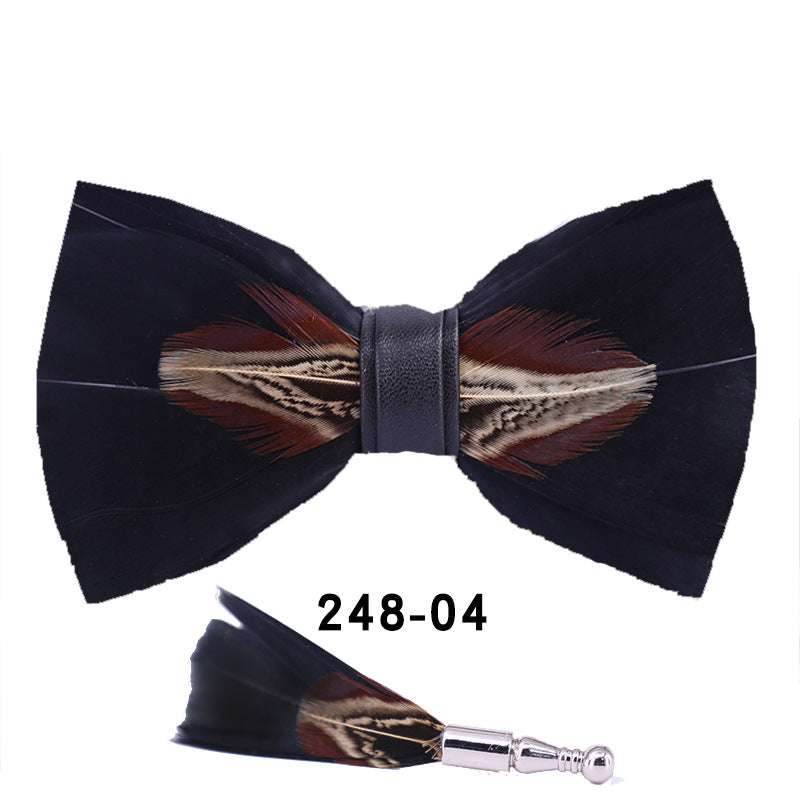 Feather Bow Tie Bow Tie | Orazek UK Ltd