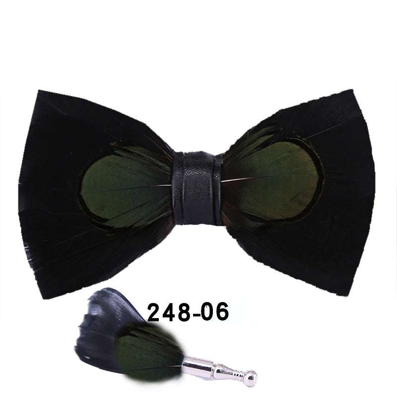 Feather Bow Tie Bow Tie | Orazek UK Ltd