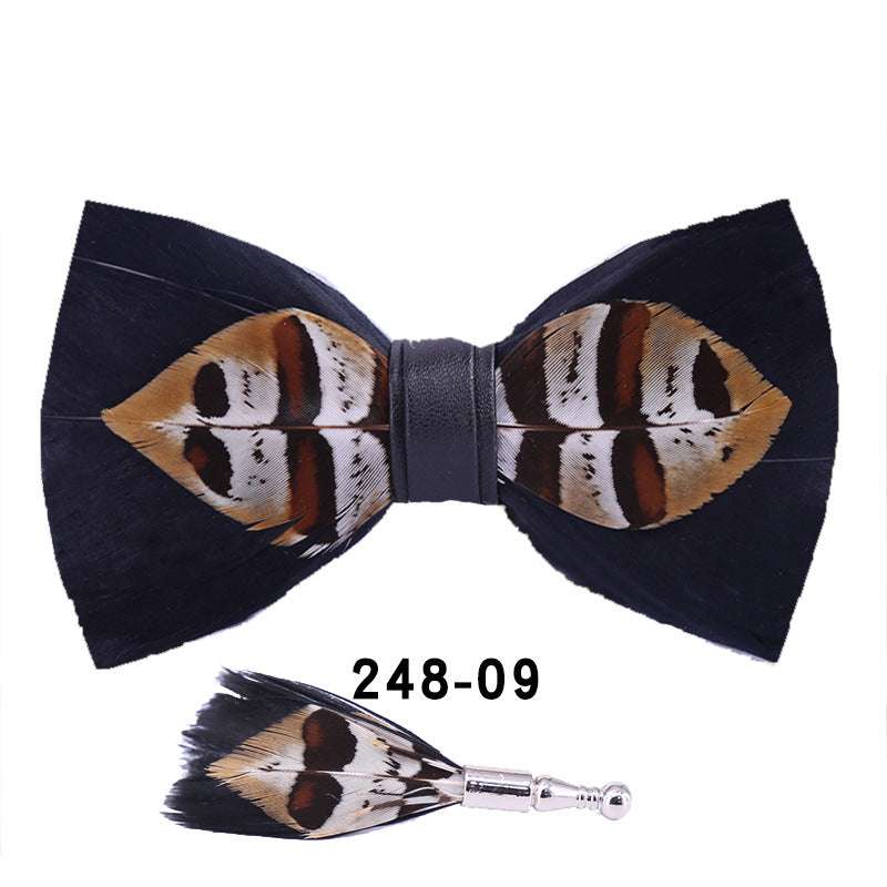 Feather Bow Tie Bow Tie | Orazek UK Ltd