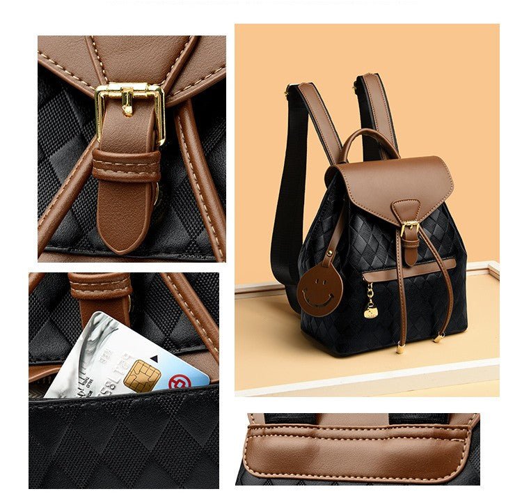 Female Backpack Casual Multifunction Women Leather Backpack Shoulder School Travel Back Pack | Orazek UK Ltd