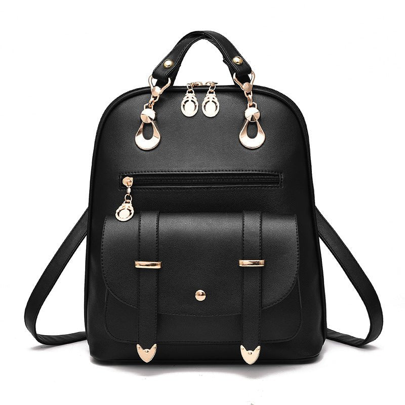 Female bag fashion PU leather dual-use backpack | Orazek UK Ltd