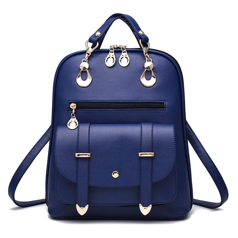 Female bag fashion PU leather dual-use backpack | Orazek UK Ltd