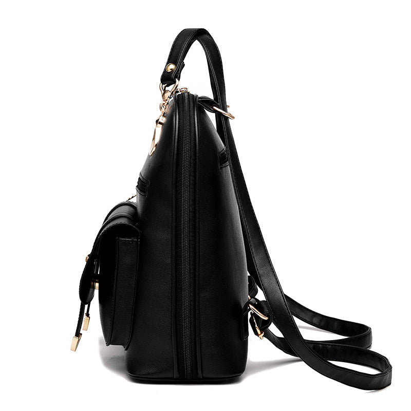 Female bag fashion PU leather dual-use backpack | Orazek UK Ltd