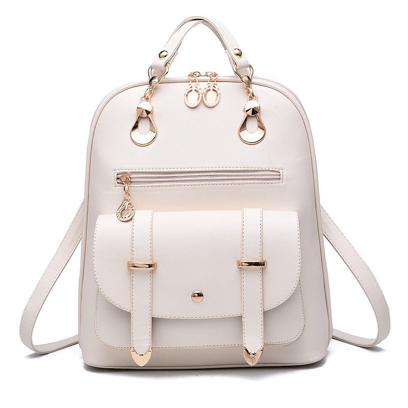 Female bag fashion PU leather dual-use backpack | Orazek UK Ltd