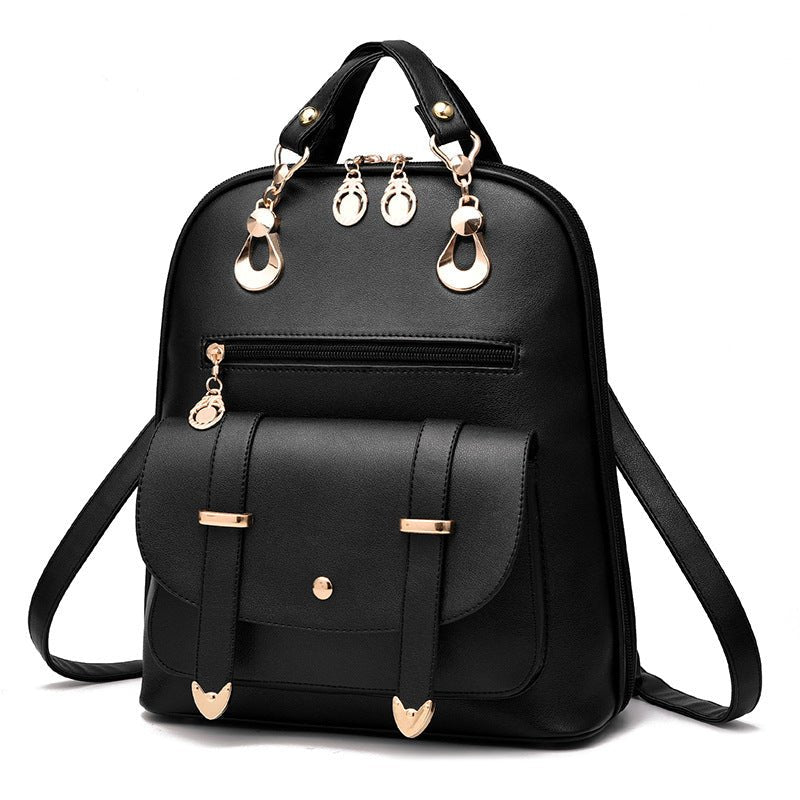 Female bag fashion PU leather dual-use backpack | Orazek UK Ltd