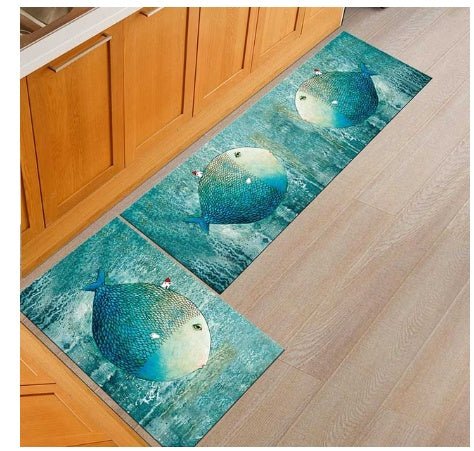 Floor mats, non-slip, oil-proof, household machine washable door mats, bathroom, bathroom, bedside rugs | Orazek UK Ltd