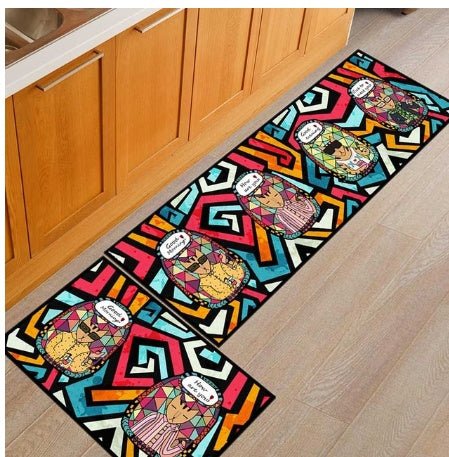 Floor mats, non-slip, oil-proof, household machine washable door mats, bathroom, bathroom, bedside rugs | Orazek UK Ltd