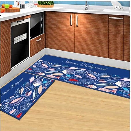 Floor mats, non-slip, oil-proof, household machine washable door mats, bathroom, bathroom, bedside rugs | Orazek UK Ltd