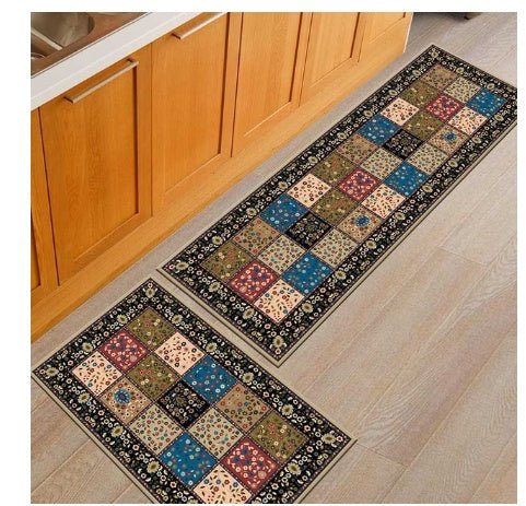 Floor mats, non-slip, oil-proof, household machine washable door mats, bathroom, bathroom, bedside rugs | Orazek UK Ltd
