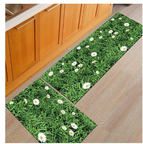 Floor mats, non-slip, oil-proof, household machine washable door mats, bathroom, bathroom, bedside rugs | Orazek UK Ltd