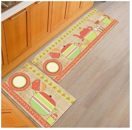 Floor mats, non-slip, oil-proof, household machine washable door mats, bathroom, bathroom, bedside rugs | Orazek UK Ltd