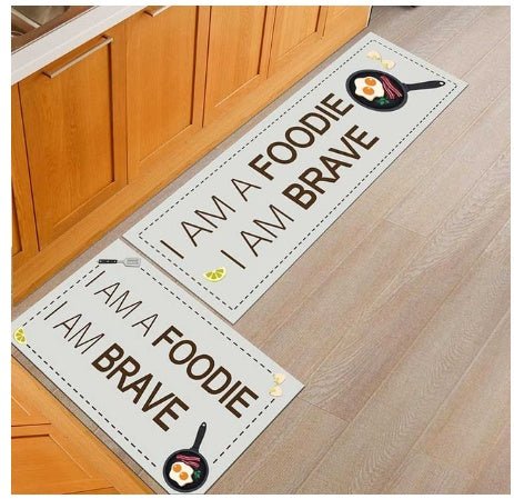 Floor mats, non-slip, oil-proof, household machine washable door mats, bathroom, bathroom, bedside rugs | Orazek UK Ltd