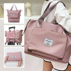 Foldable Storage Travel Bag Waterproof Large Capacity Gym Fitness Bag Weekender Overnight For Women | Orazek UK Ltd