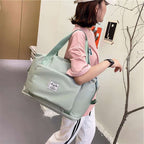Foldable Storage Travel Bag Waterproof Large Capacity Gym Fitness Bag Weekender Overnight For Women | Orazek UK Ltd