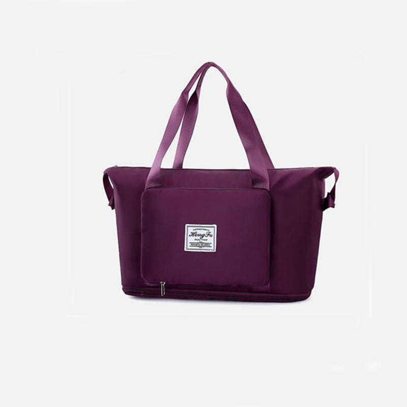 Foldable Storage Travel Bag Waterproof Large Capacity Gym Fitness Bag Weekender Overnight For Women | Orazek UK Ltd
