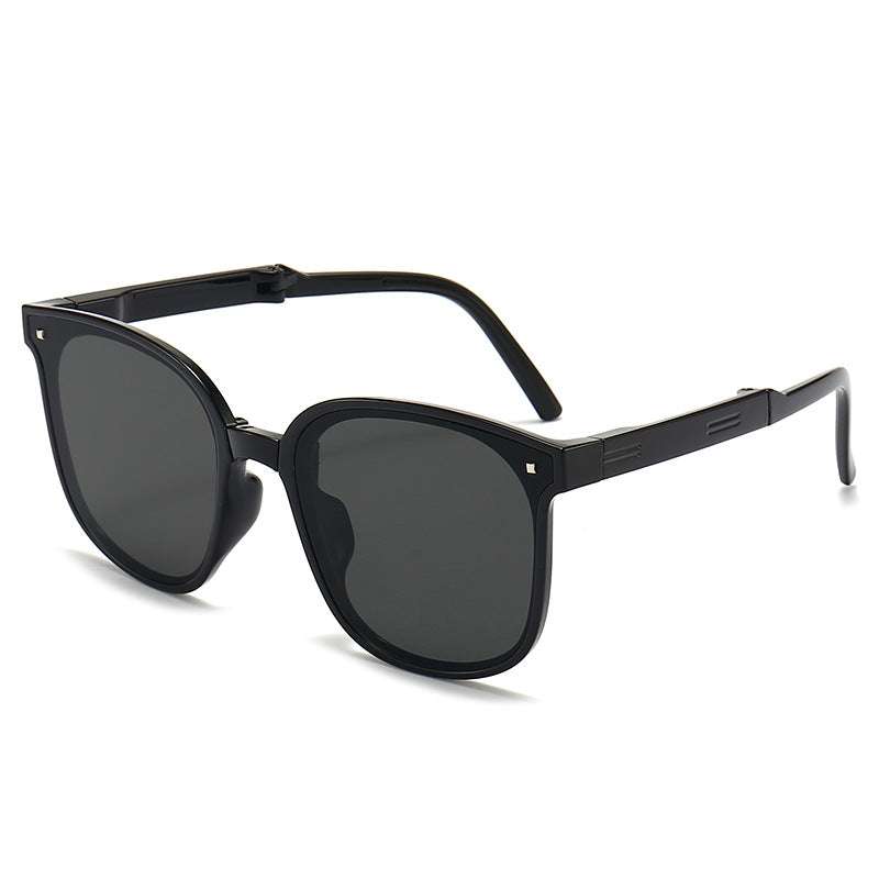 Folding Sunglasses Summer Beach Fashion Sun Protection Glasses | Orazek UK Ltd