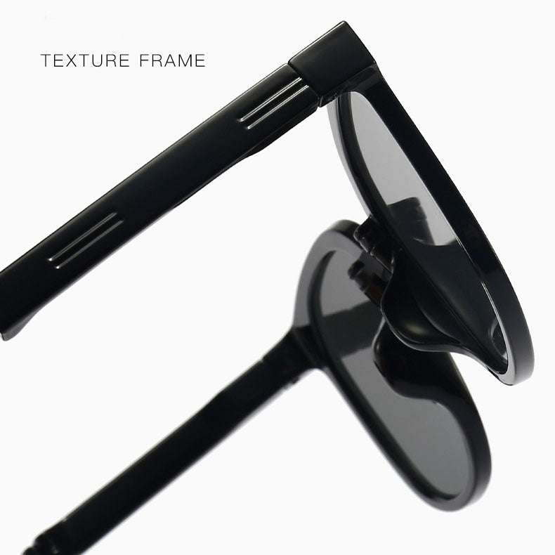 Folding Sunglasses Summer Beach Fashion Sun Protection Glasses | Orazek UK Ltd
